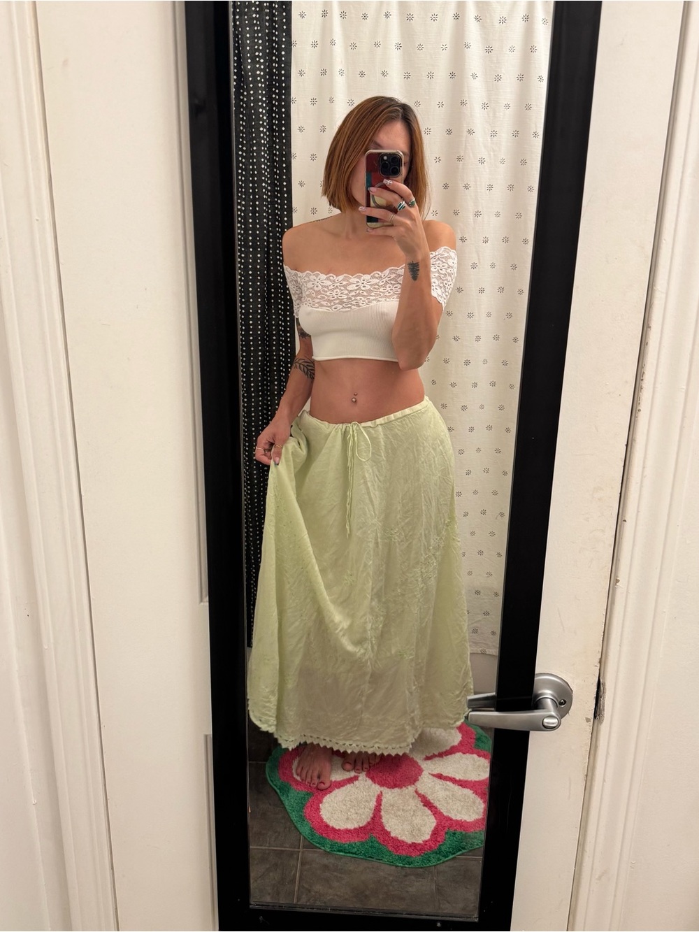 Light Green Fairy Maxi Skirt